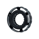 UTG 60mm add-on AO wheel – side view, black